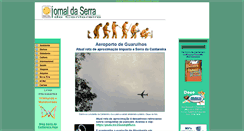 Desktop Screenshot of jornaldaserra.com.br